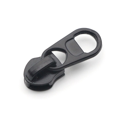 新奇特现货批发5号正穿反穿尼龙拉头仿Y拉片箱包皮具肥仔拉链头