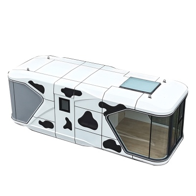 万原铝制品厂家集装箱移动铝型材太空舱铝单板酒店民宿大景观露营