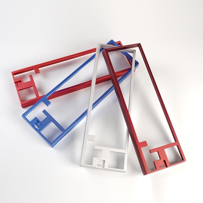 键盘铝外壳铝材挤压铝型材开 模定 制铝合金型材外壳来图加 工