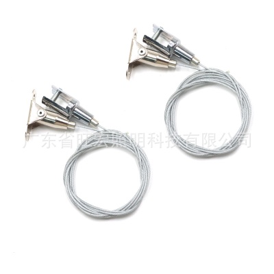 厂家玻璃吊码 直口码 可调节广告牌展示挂钩金属挂钩挂画器配件包