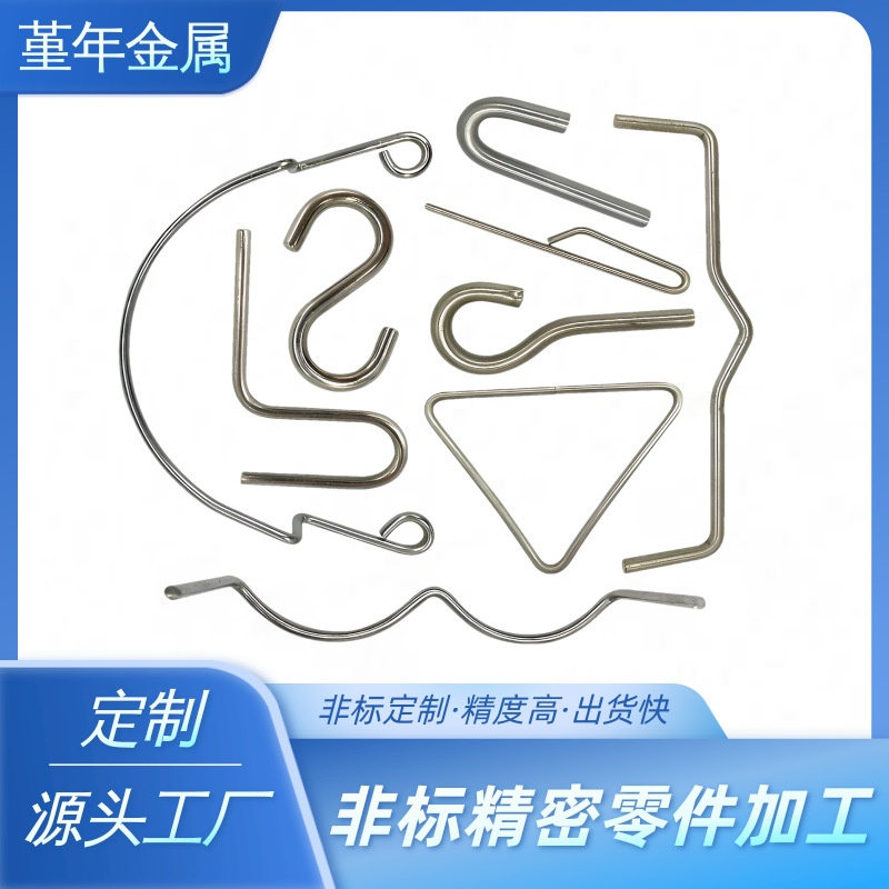 304/316不锈钢毛细管弯管加工 折弯钢铁铝管实心空心弯管加工